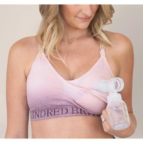 Kindred Bravely Sublime Hands-Free Pumping & Nursing Sports Bra, 1X - Picture 2 of 13